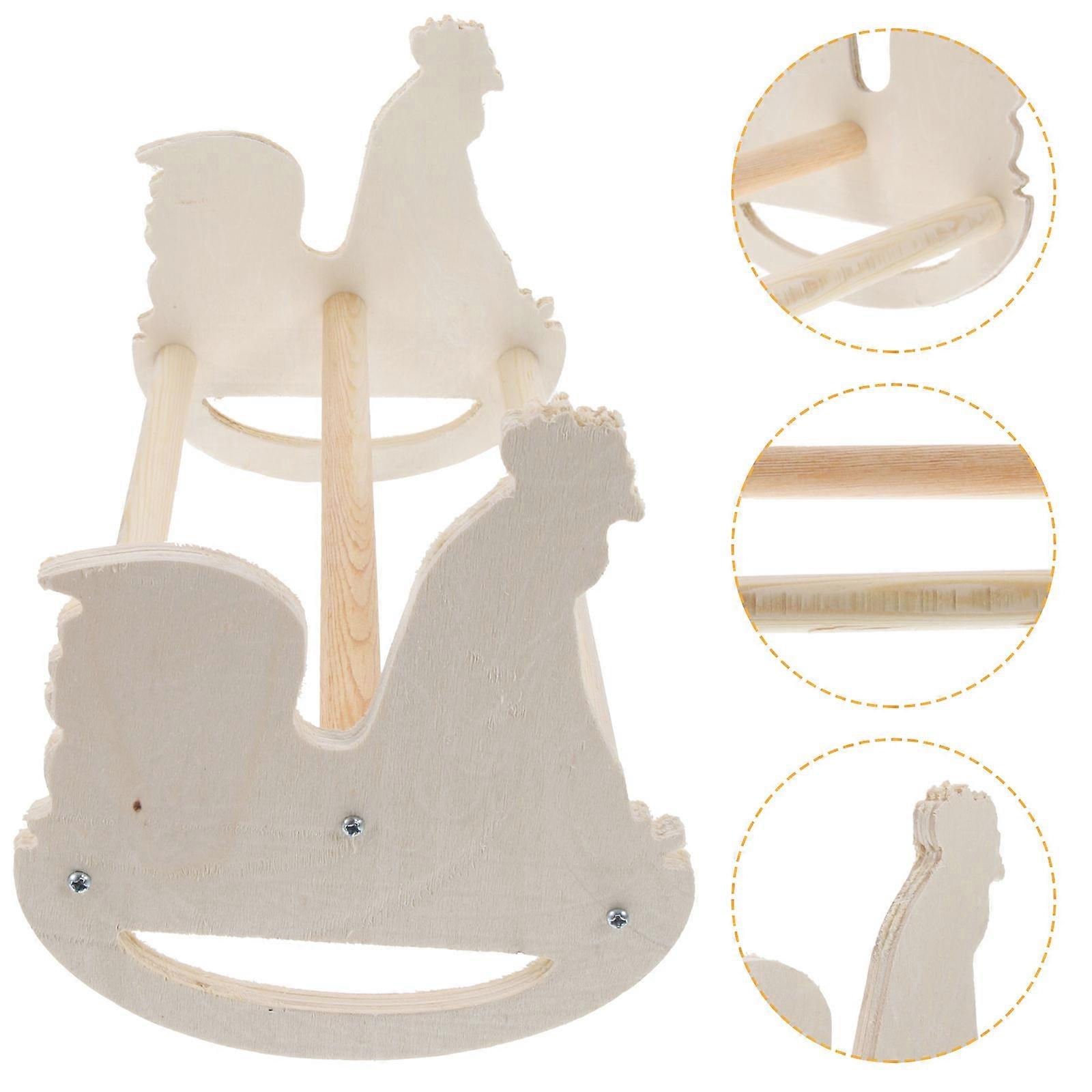 Durable Chicken Perch Swing Rack for Poultry   Comfortable Roosting Playground for Chickens