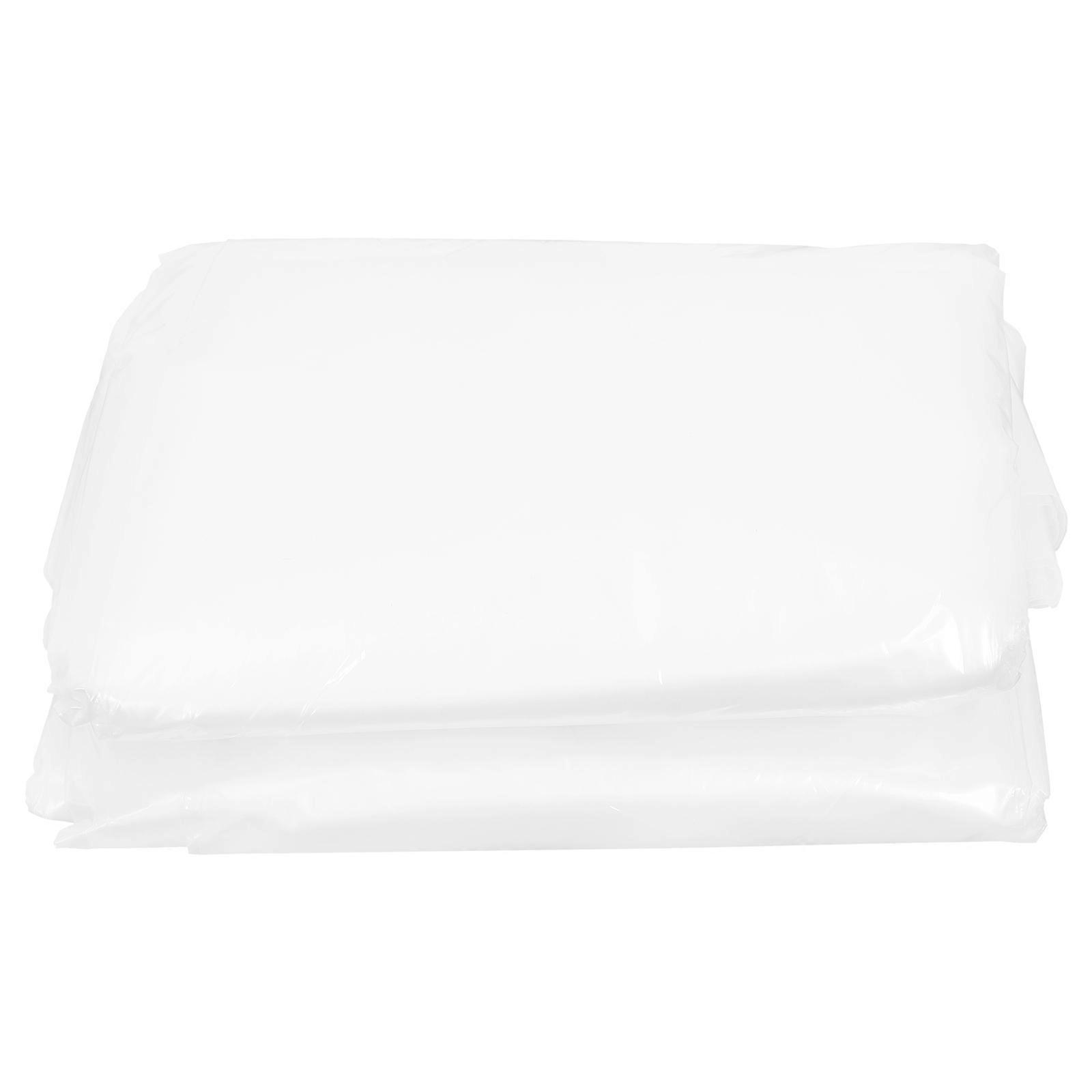 Heavy Duty Transparent PE Film for Garden Plant Protection with High Transparency and Versatile Use 12 x 25