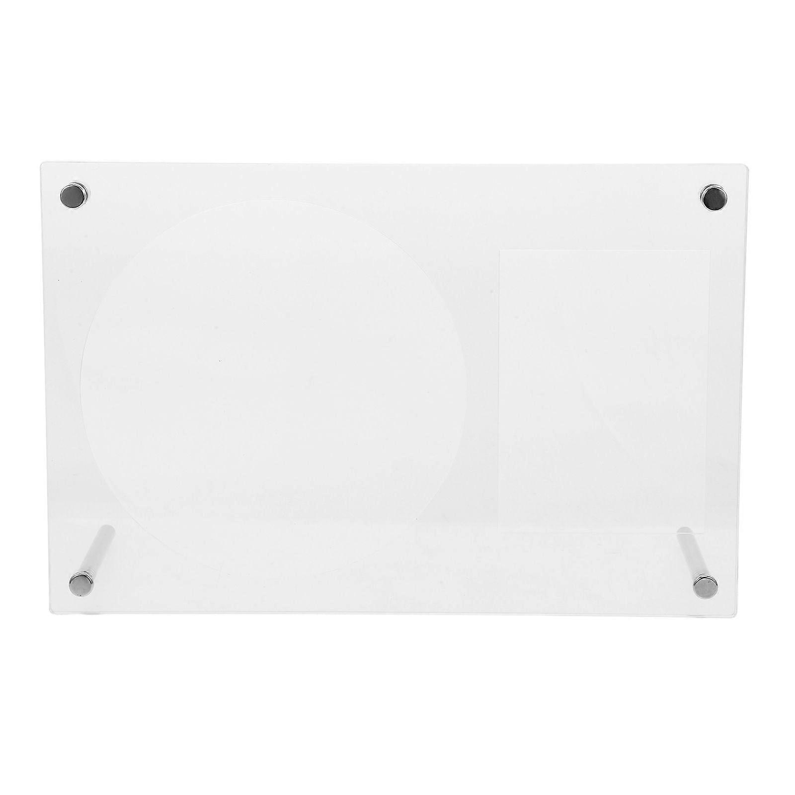 Acrylic Cd Case Photo Storage Holder Cd Display Box With Stand Clear Cd Holder Clear Display Rack For Cds And Dvds Photocard Display Frame