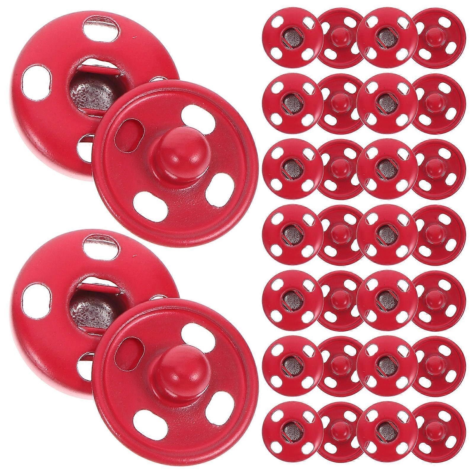 50 Pair Metal Clothes Snap Fastener Premium Durable Snap Fastener
