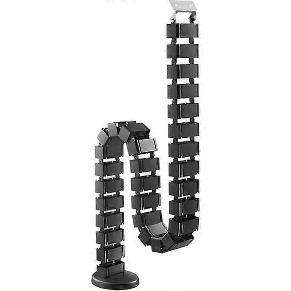 Cable Protector Cable Management Channel for TV and Computer Flexible Cable Guide for Adjustable Desk Cable Tray