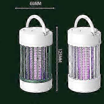 Hangable Mosquito Killer Lamp - Durable Fly Trap Repellent for Summer Outdoor Use & Insect Control