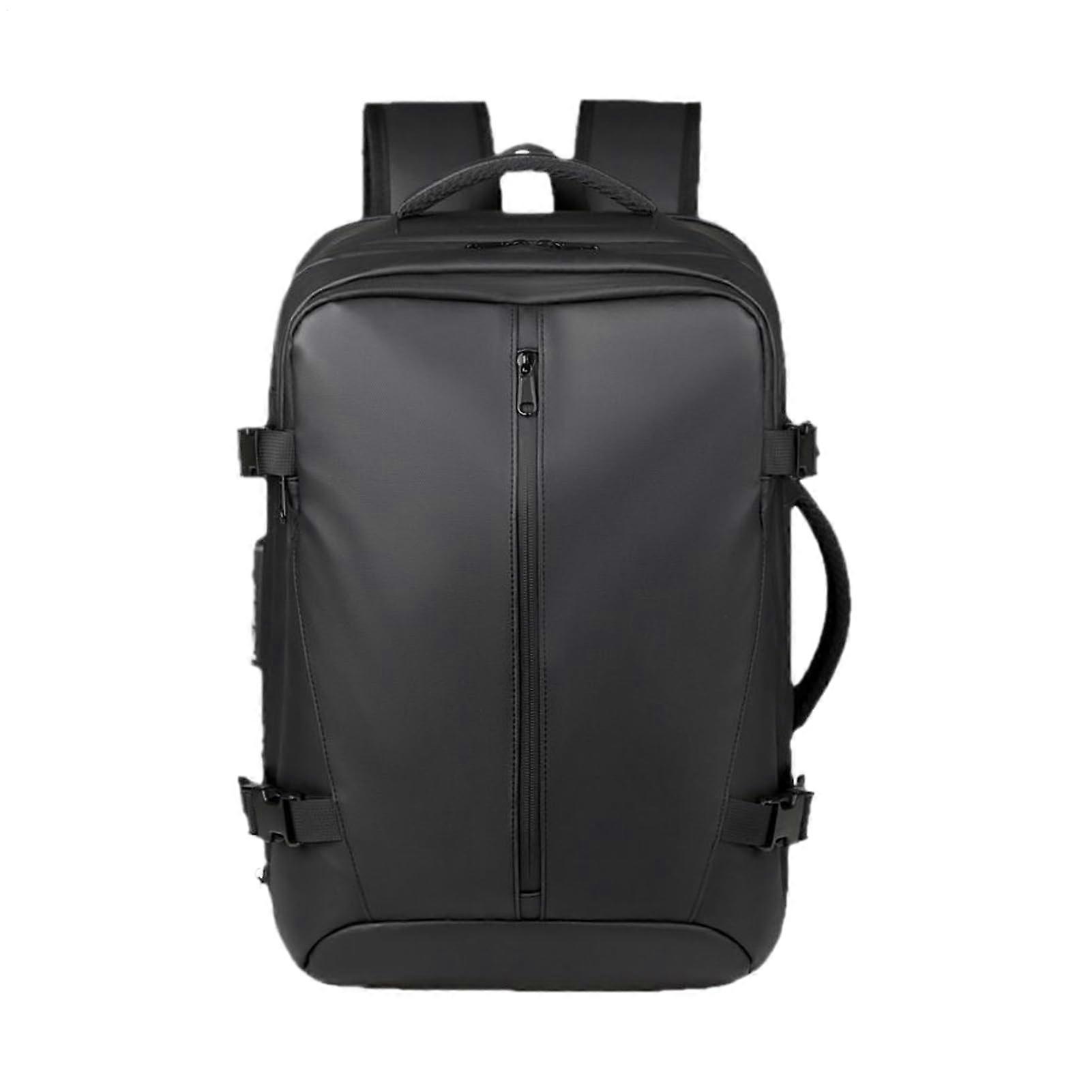 Vacuum Backpack, Expandable Compression Rucksack with Air System, Waterproof 40L Daypack for Travel, Camping, and Commuting