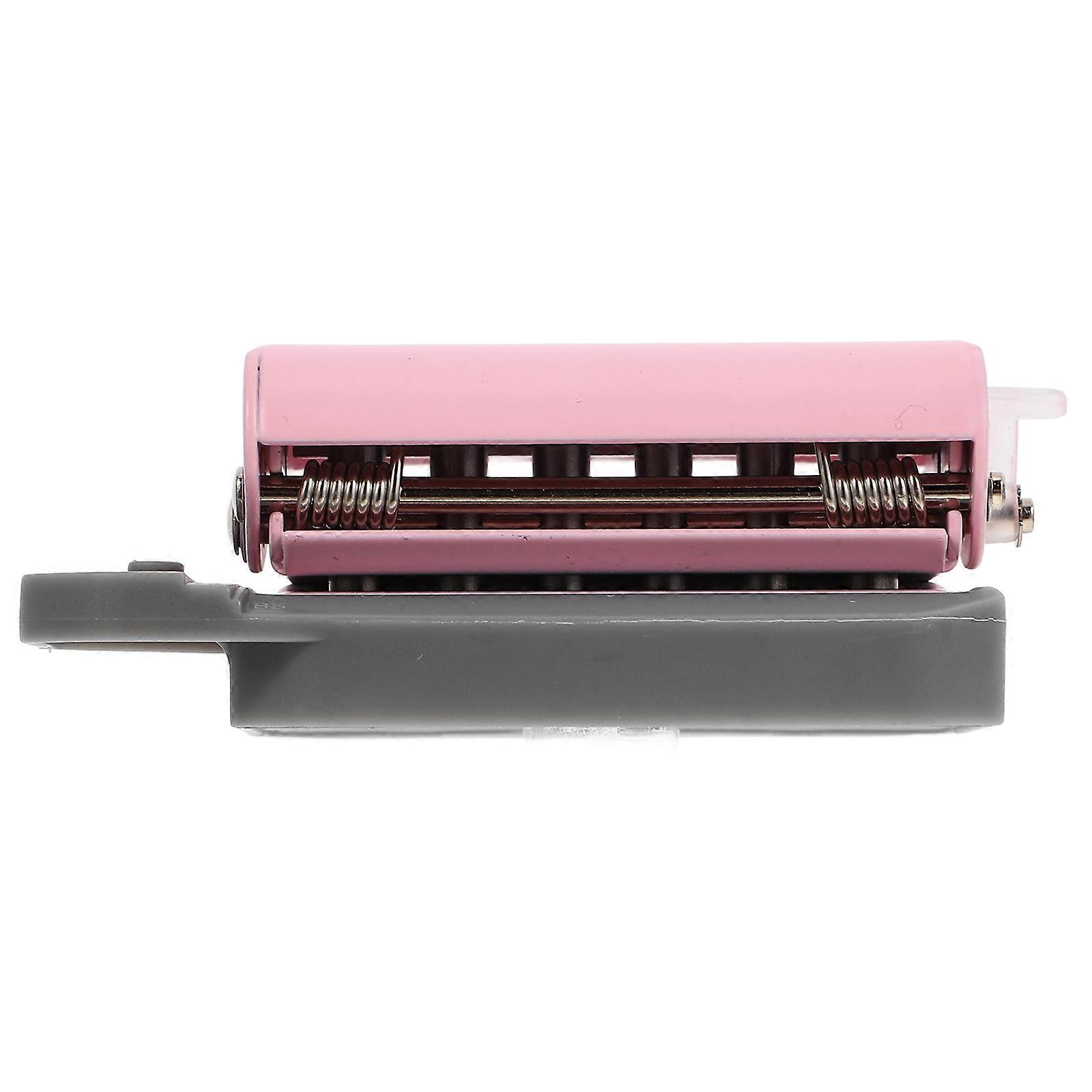 Compact 6 Hole Paper Puncher Craft Tool Manual Circle Punch for Handbooks Portable 1 Unit