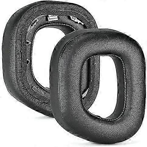 Replacement Ear Cushion Cup Compatible with Corsair HS80 RGB Wireless Headphone, High-Density Noise Cancelling Foam