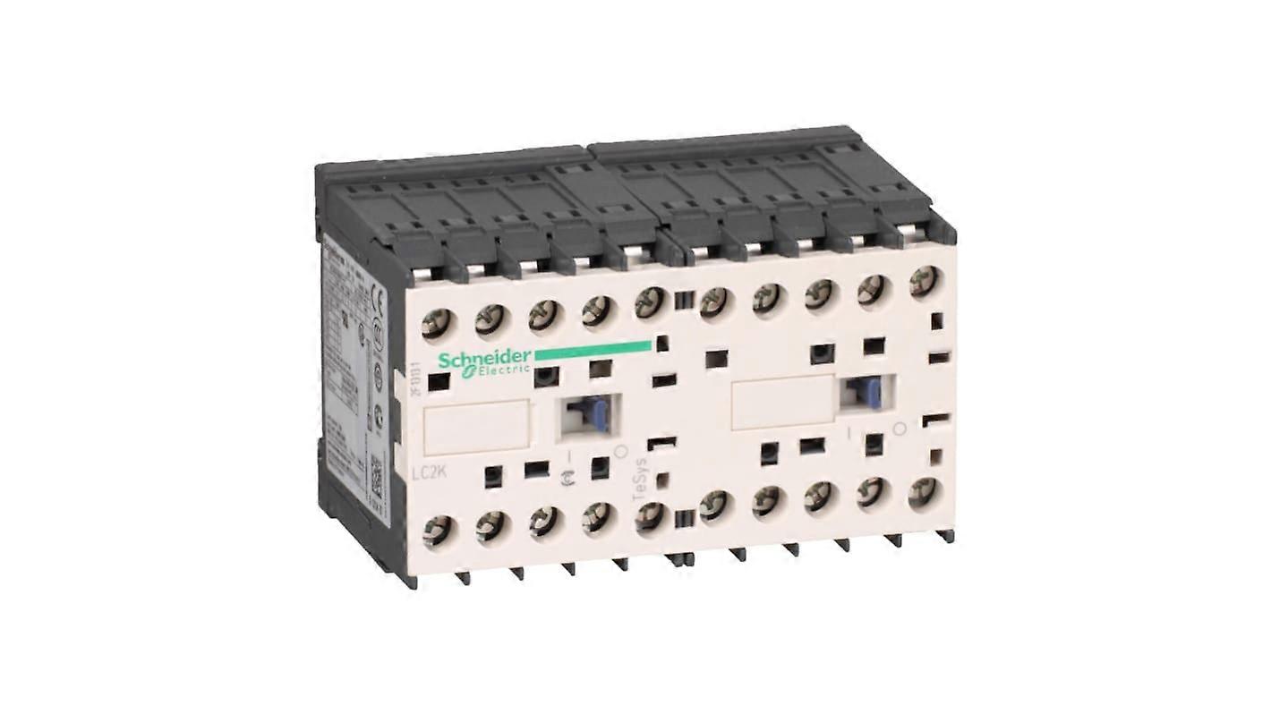 Schneider Contactor 24v Ac 6a 3-pole Reversing Tesys K Lc2k06015b7