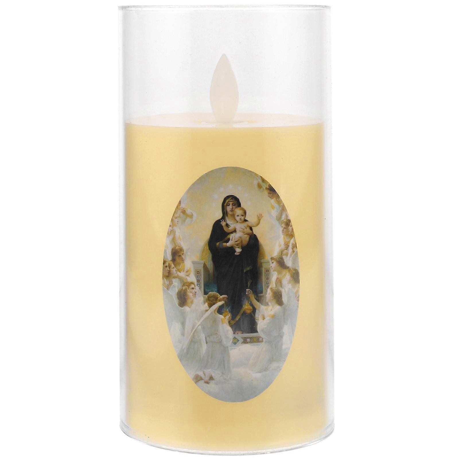 Decorative Candle Light LED Candle Light For Home Decor And Party Decor Multi Flameless 1Pack