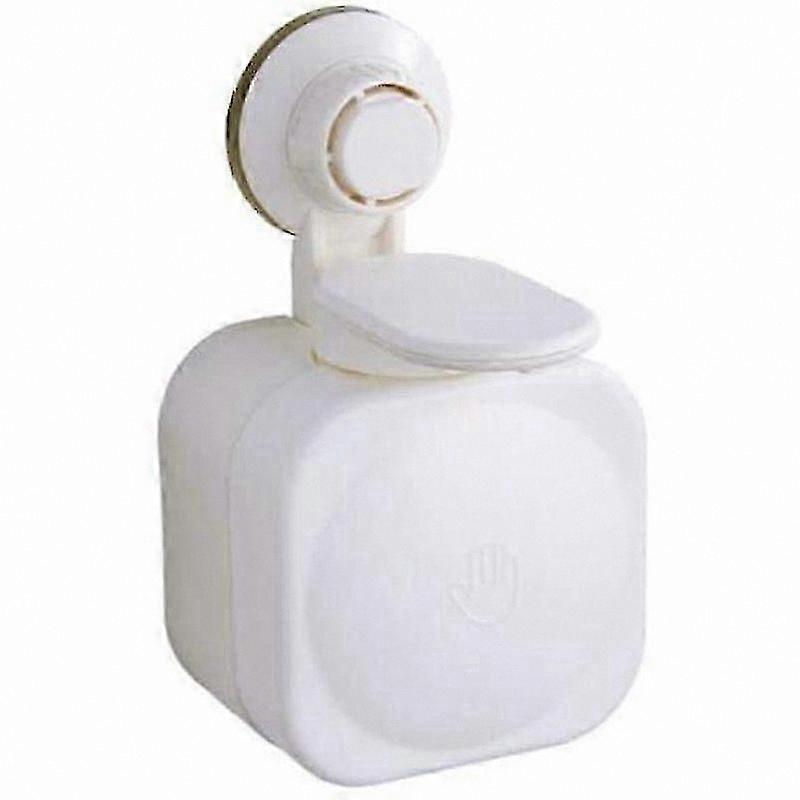 Suction Cup Soap Dispenser, Push Type Wall Mount for Kitchen or Bathroom