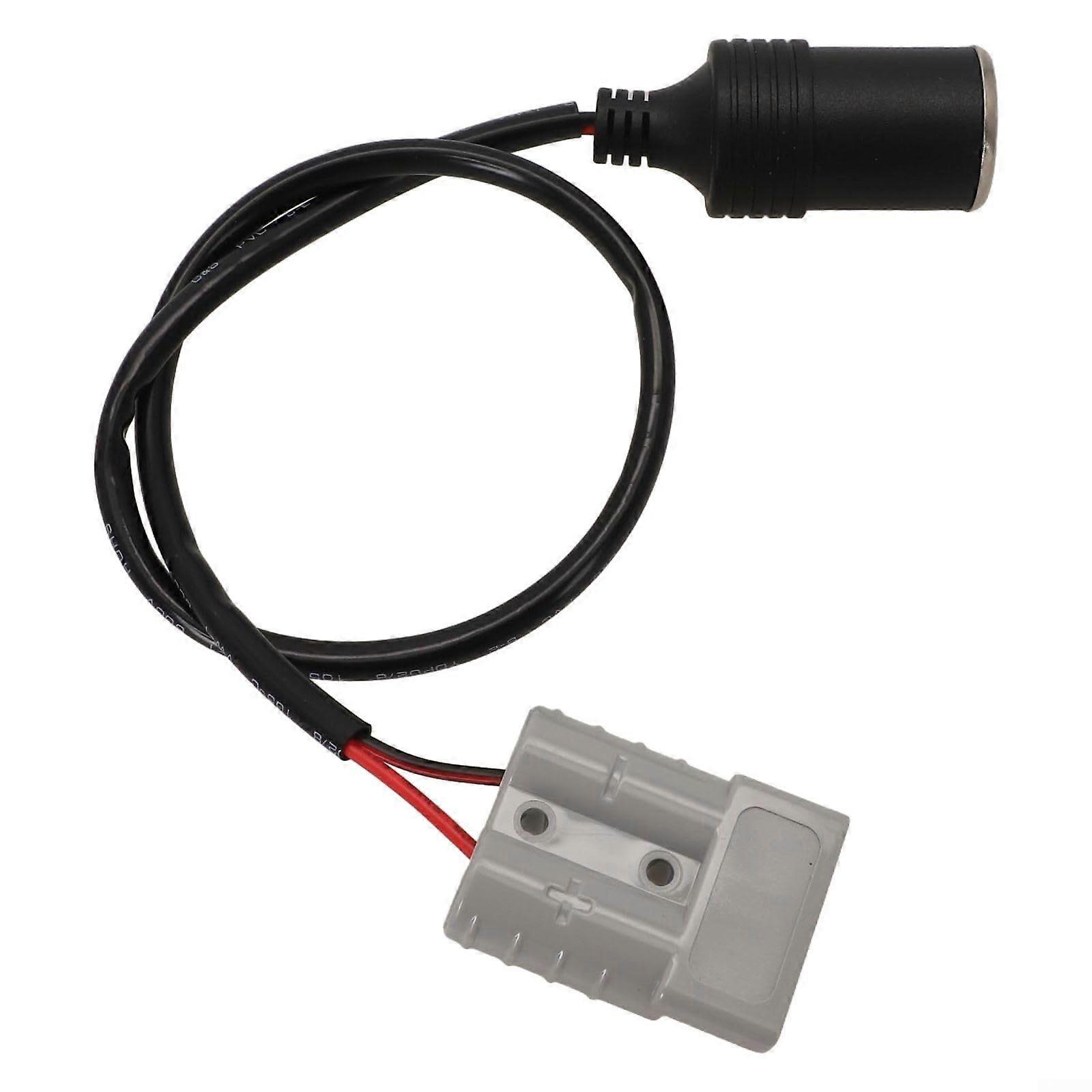Simplified connection: Adapt your vehicle's power supply with the 50 A to 16 A socket adapter (50 cm).