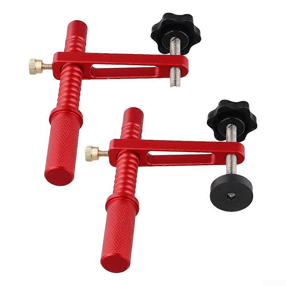 Simplify your woodworking with the 2piece aluminum clamping set.