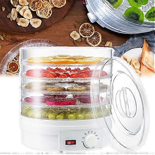 Freeze Dryer Machine, 5 Tier Food Dehydrator, 3570℃7 Levels, 360° Hot Air5h 1kwh