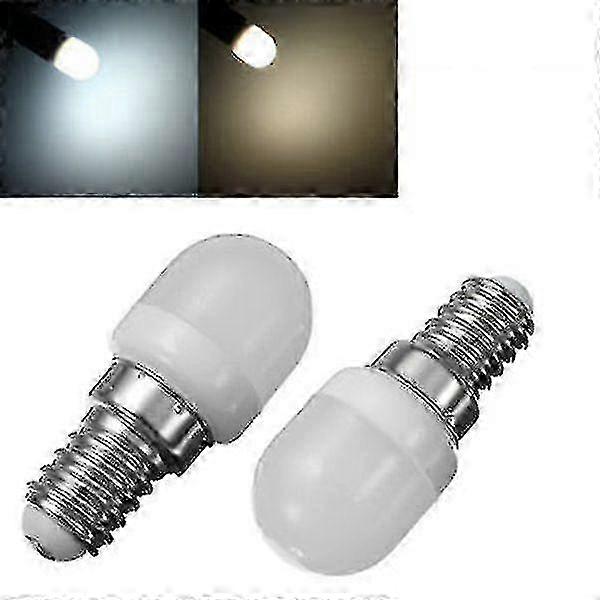 E14 1.5W ミニ LED 電球 シャンデリア & 冷蔵庫用ウォームホワイト、省エネ、AC 200-240V