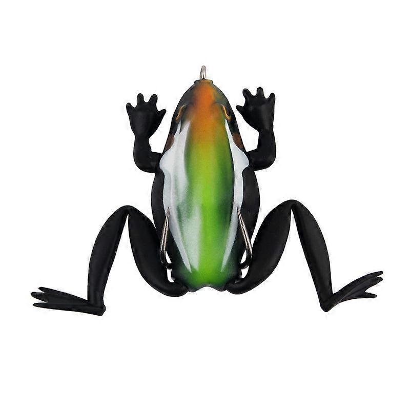Kunstköder Angelfrosch Softköder, 6,5 cm/19 g, wird mit einer Box zum einfachen Tragen geliefert