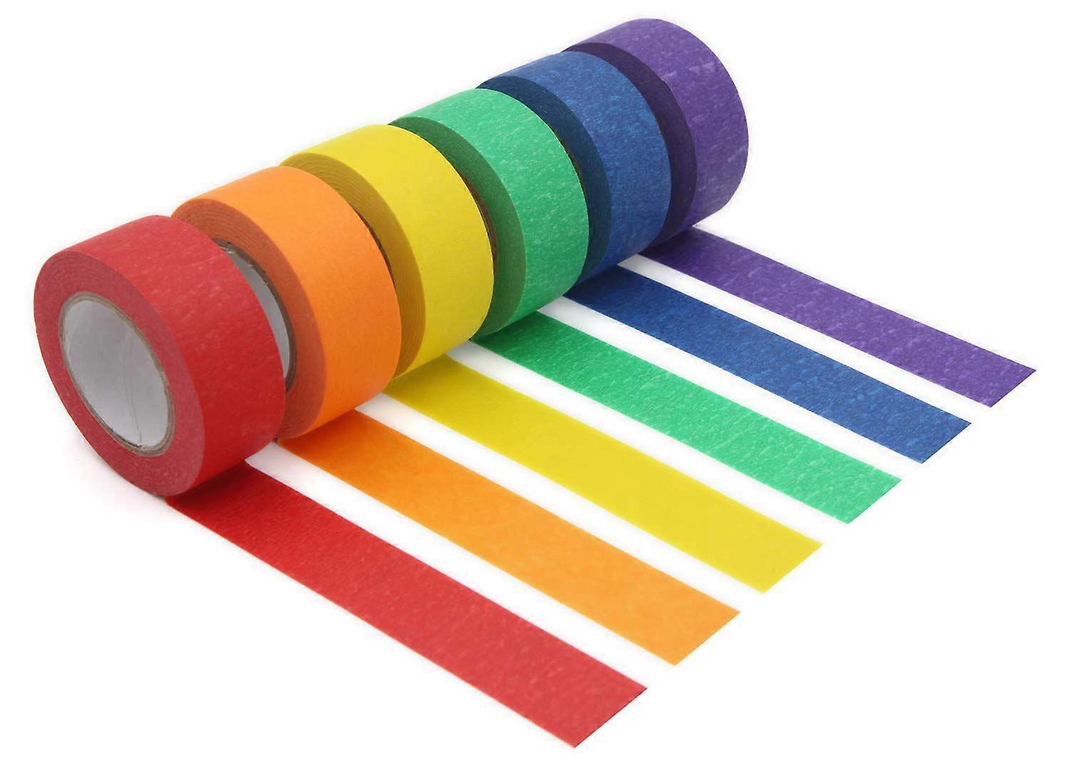 Colored Masking Tape, Colored Painters Tape for Arts & Crafts, Labeling or Coding - Art Su