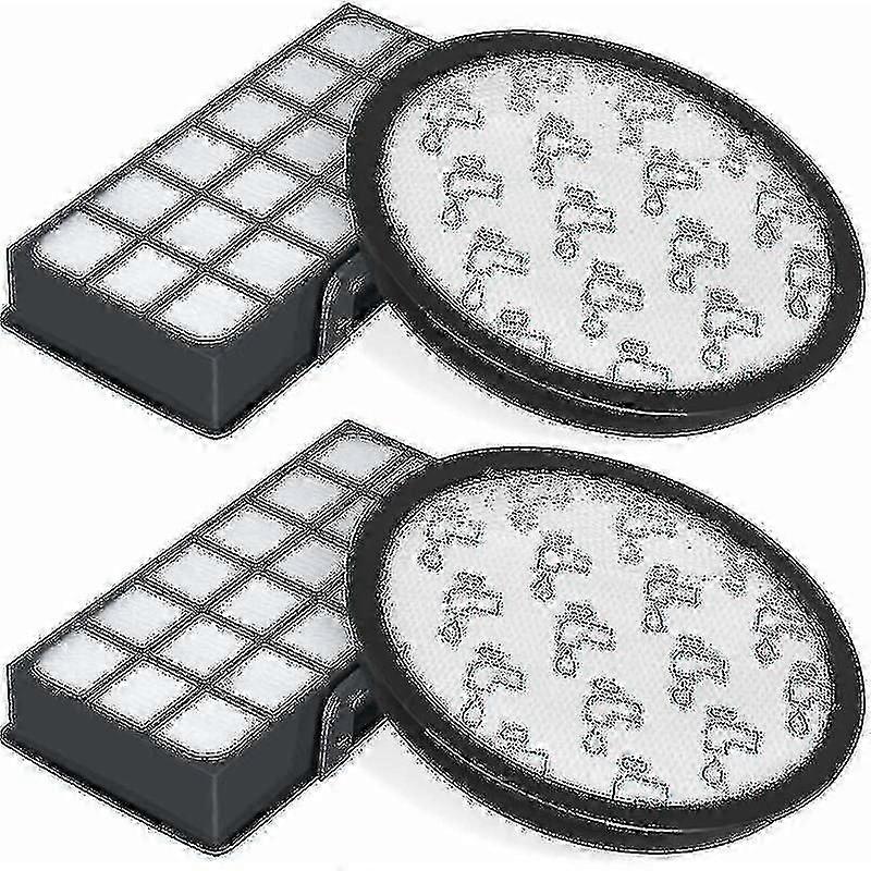 Set Of 2 Hepa Filters For Rowenta Silence Force Cyclonic 4aaaa Ro7647ea Ro7663ea Ro7676ea Ro7681ea (model Ro76xx) Vacuum Cleaners,