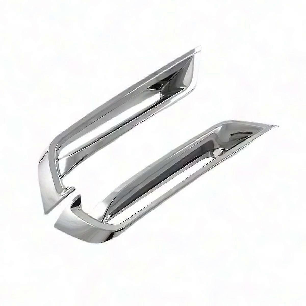 2PCS Car Front Bumper Fog Lamp Cover Frame Trim Grille for Vezel 2022 2023