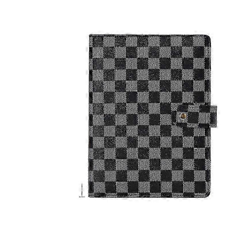 Loose Leaf Notebook For A5 Grid Chessboard Design