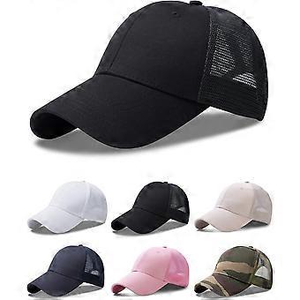 Honkbalpet Unisex Katoenen Honkbalpetten Zuivere Kleur Plint Honkbalpet