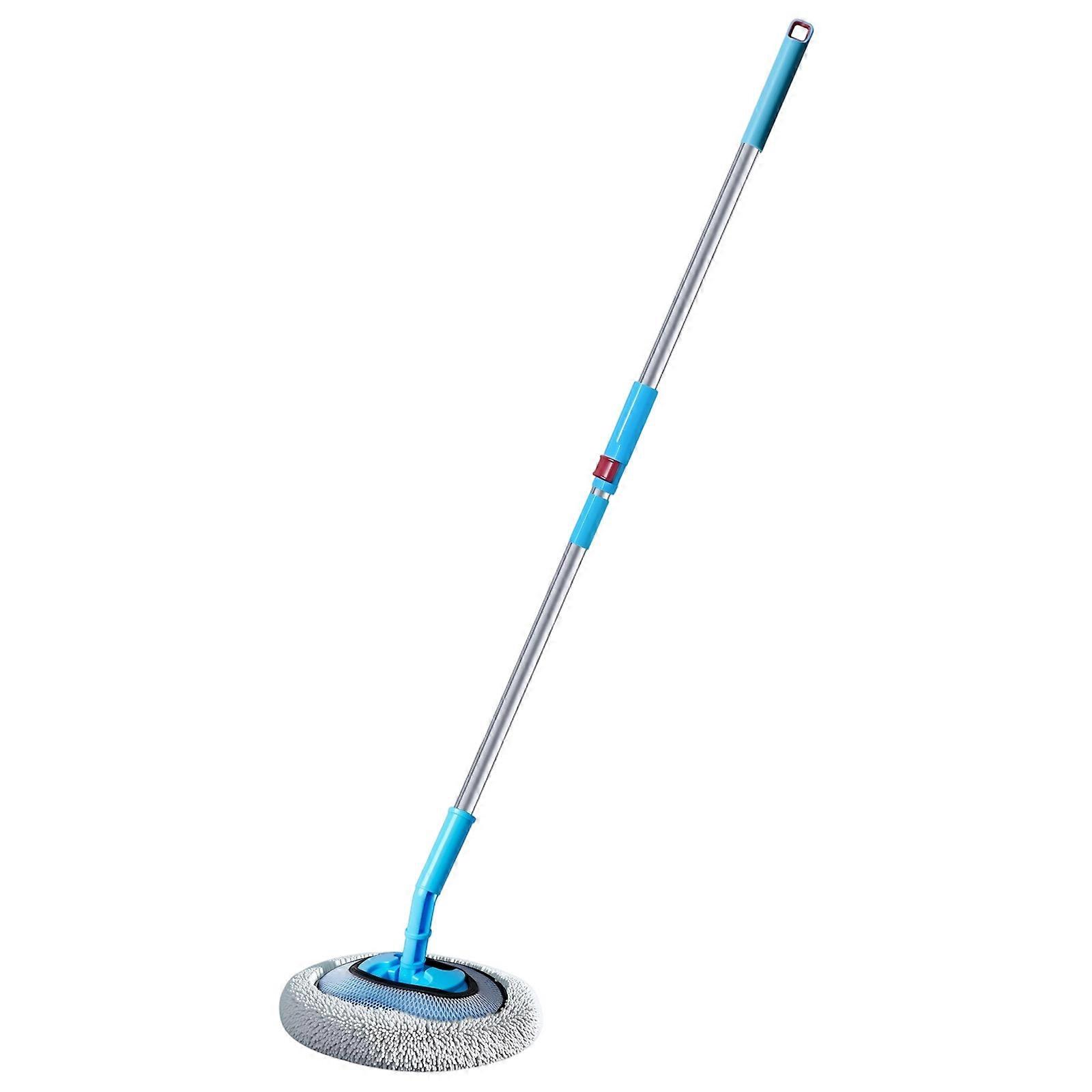 Ergonomic Curved Handle Car Wash Brush Cleaning Tool with Extendable Detachable Head MultiSurface Wet Dry Scrubbing Tool Multicolor