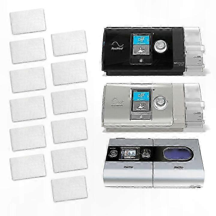 Compatible CPAP Filter for S9 S10 Airsense Autoset Machines, 12 Pack Replacement Filters
