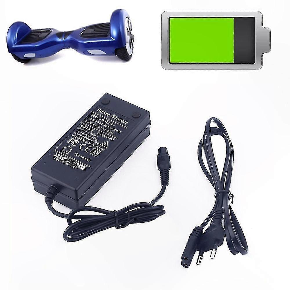 Smart Balance Wheel Charger for Electric Scooters and Hoverboards with Self-Balancing Technology Power Adapter