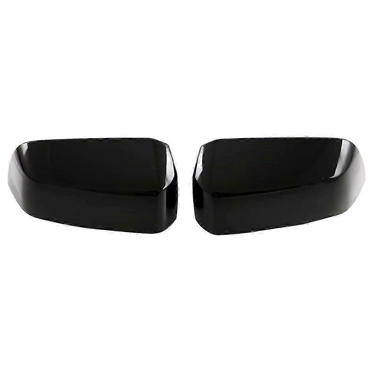 Rearview Mirror Cover Trim for Side Door Mirrors in 2023-2024 Models - Bright Black