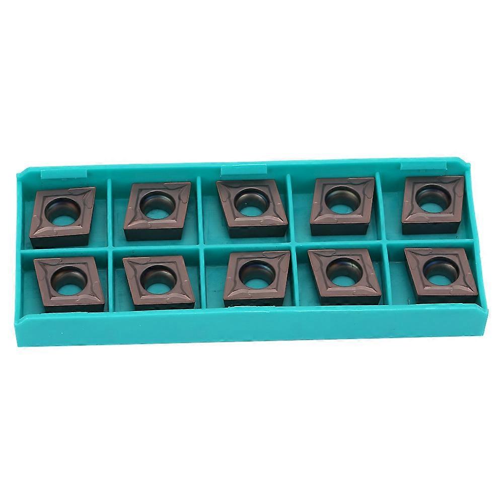 10pcs CCMT120404 VP3308 Carbide Inserts Blades CNC Lathe Turning Tool