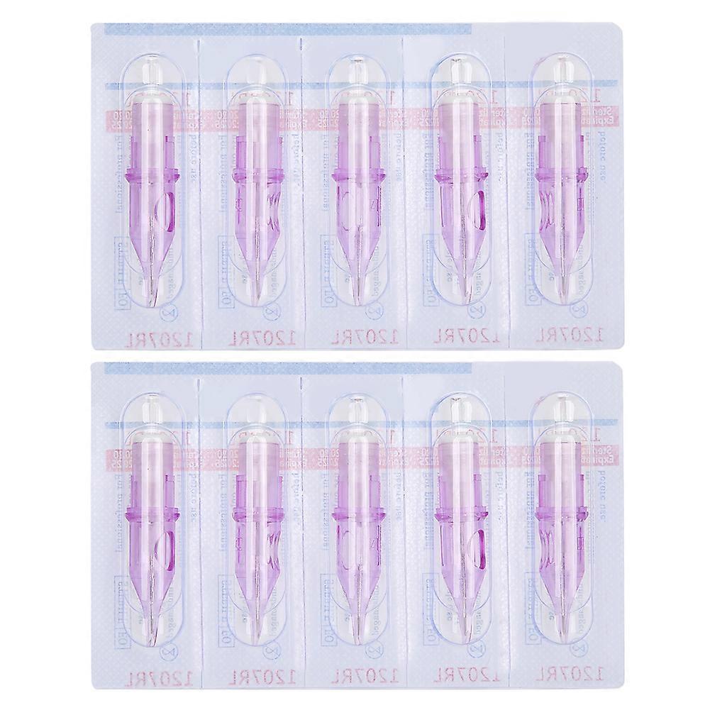 Lot de 10 aiguilles de tatouage jetables, cartouches pour stylo, accessoire 7RL