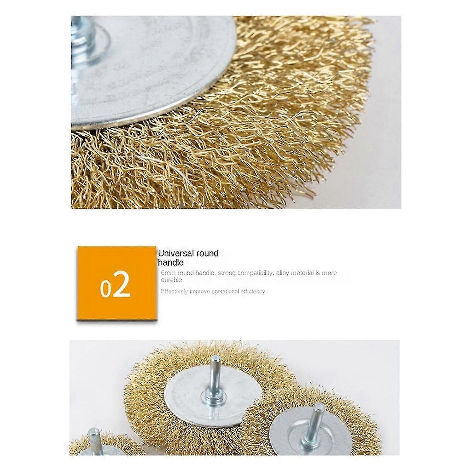 Abrasive Wire Wheel Brushes are for Electric Drill Rotary Tools,