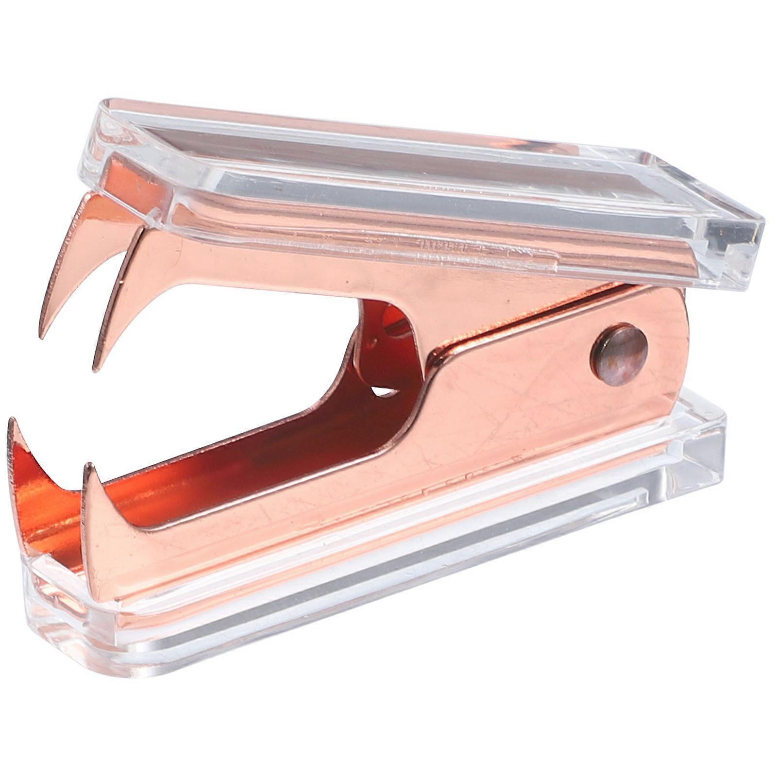 Staple Remover Office Stapler Remover for Daily Use Pack of 3 Rose Gold