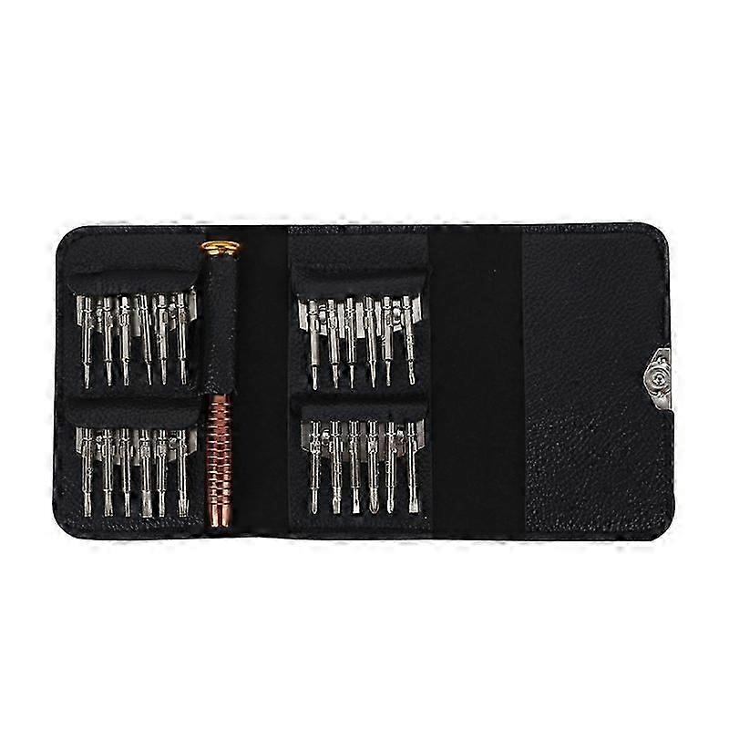 Precision Eyeglass Repair Screwdriver Set, Mini Screwdriver Tool 25 in 1 kit, used for eyeglasses, sunglasses, watches, computers, jewellery