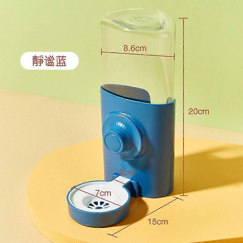Automatic Cat Water Fountain 600ml Pet Drinking Fountain With Quiet Water Circulation Pump