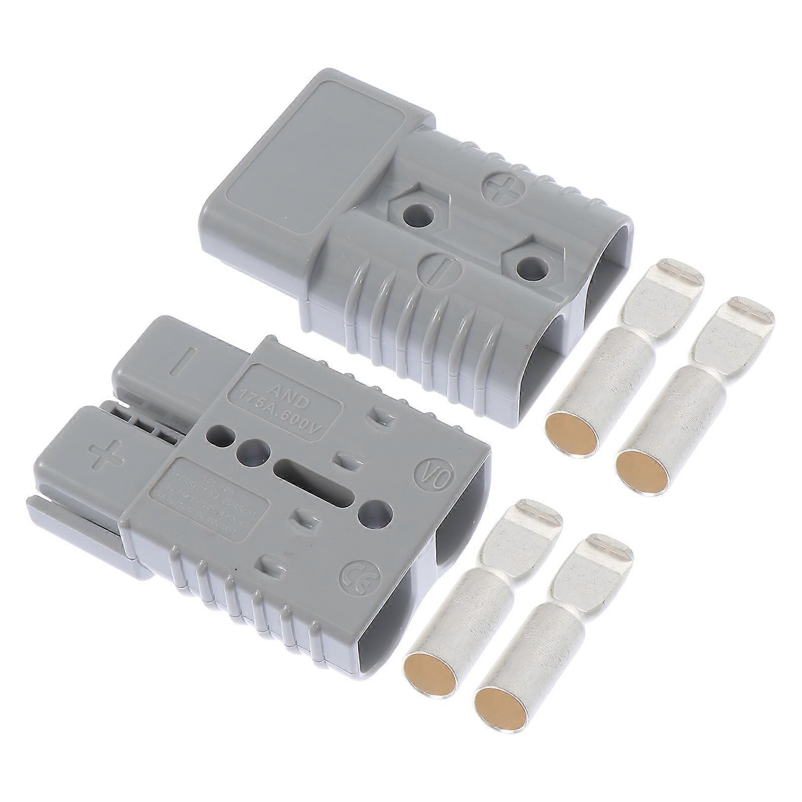 Durable Charging 2Pcs Car Battery Quick Connect Plug Wire Harness