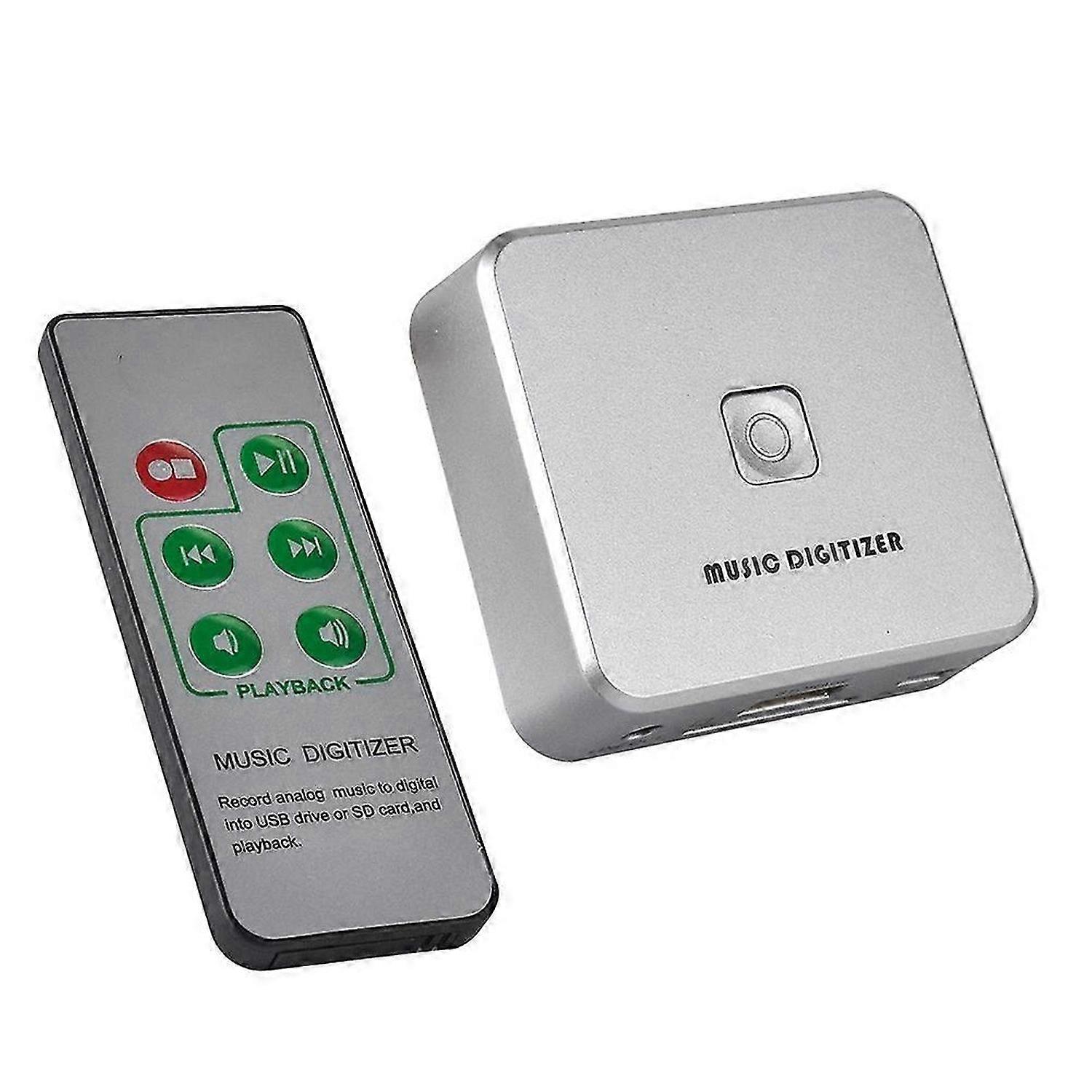 Music Digitizer Audio Recorder Box Support USB Drive or SD Card