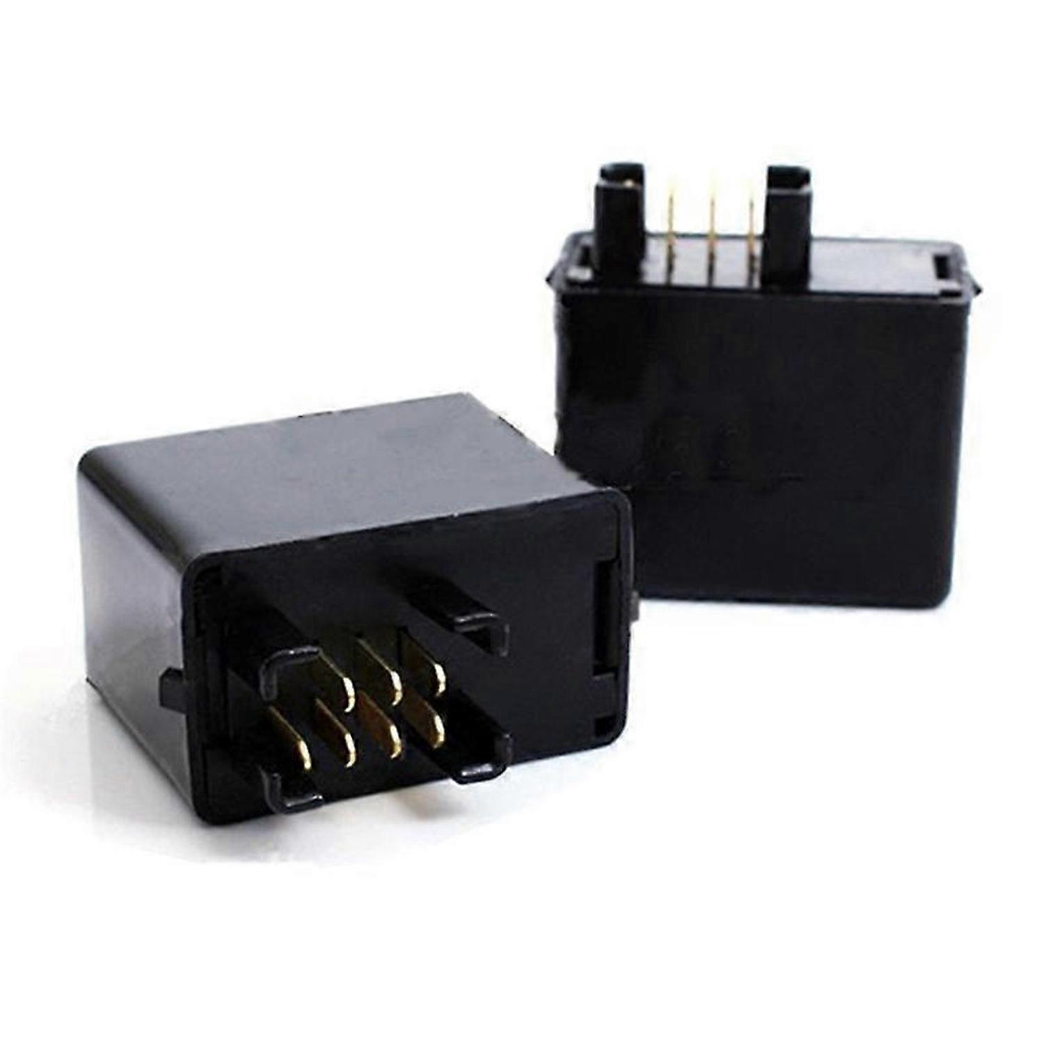 2 Pcs 7 Pin LED Indicator Flasher Relay for Suzuki GSXR 650 750 1000