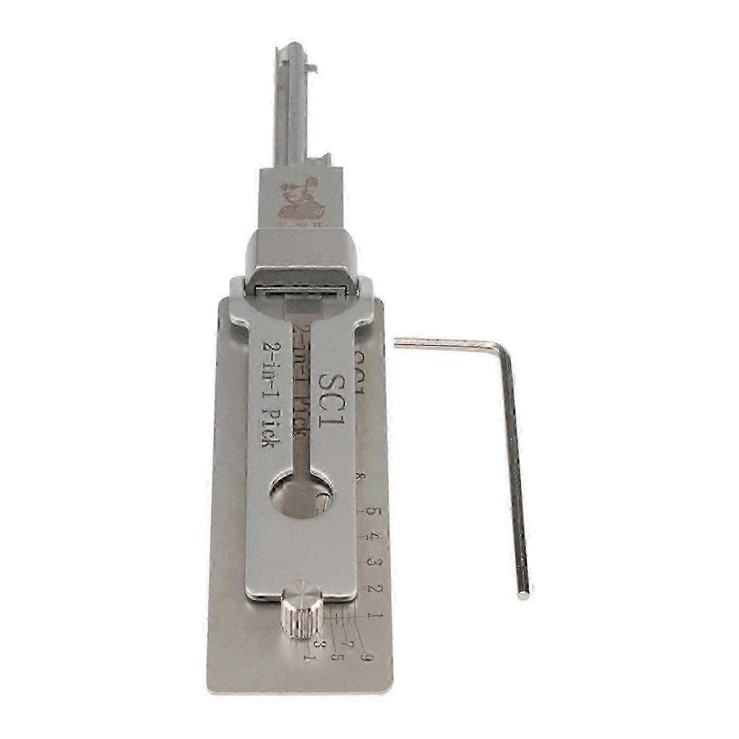 SC1 KW1 Precision Hook Pick Set 2-in-1 Maintenance and Repair Kit SS001 Compatible with Home Use, Co