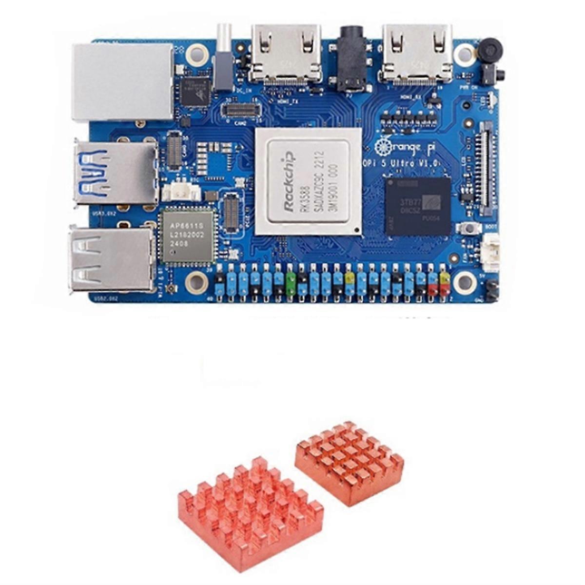 Pre 5 Ultra Ram RK3588 DDR5 Jednodoskový počítač WiFi+BT M2 SSD 6TOPS NPU Ultra Mini pre Android12 8G