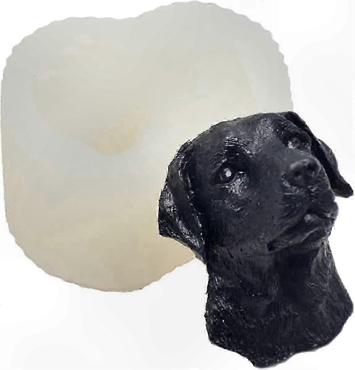 3D Silicone Mold for Dog-Shaped Cake, Chocolate, Soap, Candle, and Resin Craft Projects