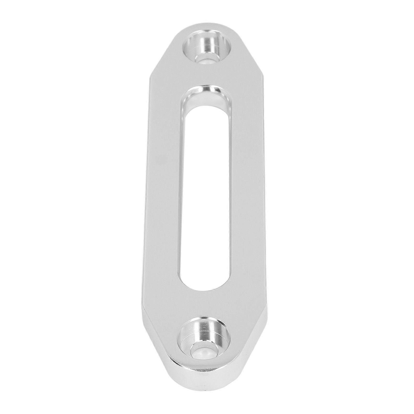 Aluminum Hawse Fairlead Wear Resistant Avoid Entanglement Towing Synthetic Winch Rope Fairlead for ATV UTV 6000LB 203mm