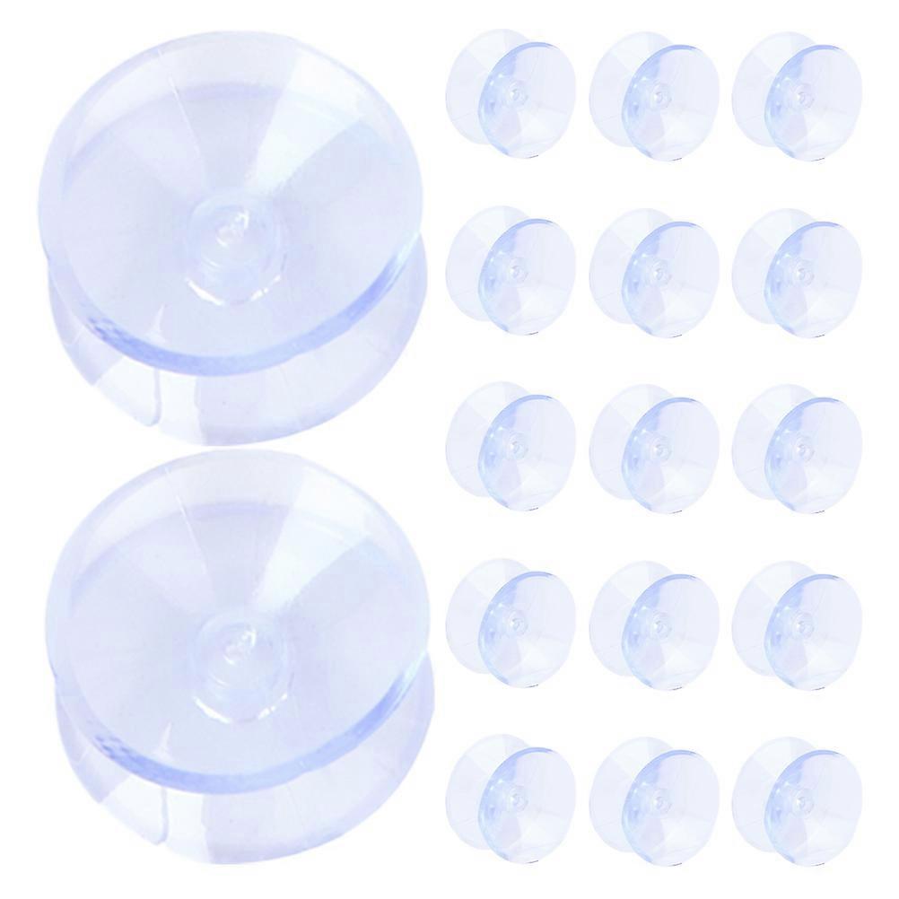 Double Sided Suction Cups Pads for Glass Table 5Pcs