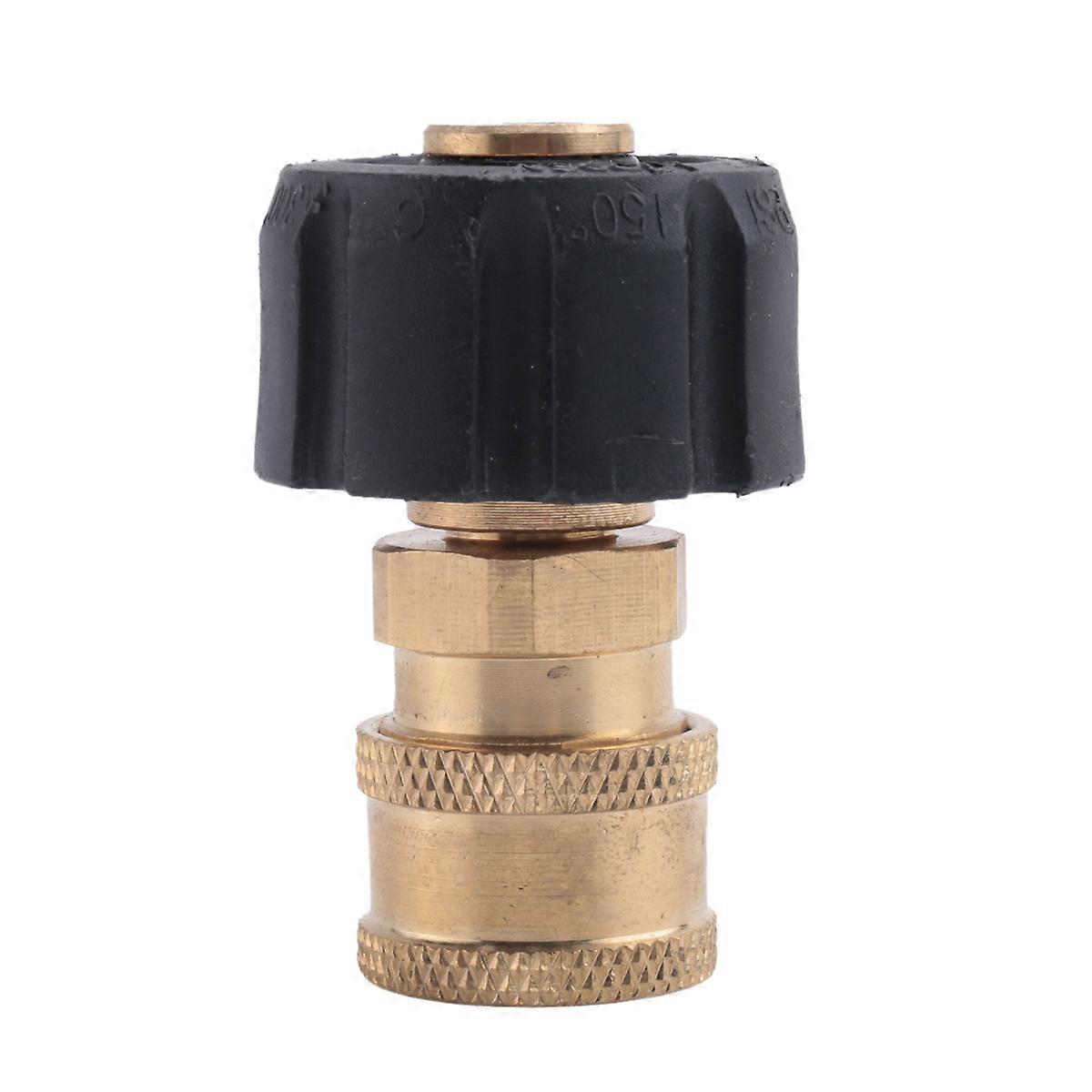 1Pc 1/4 To M22 Quick Connector High Pressure