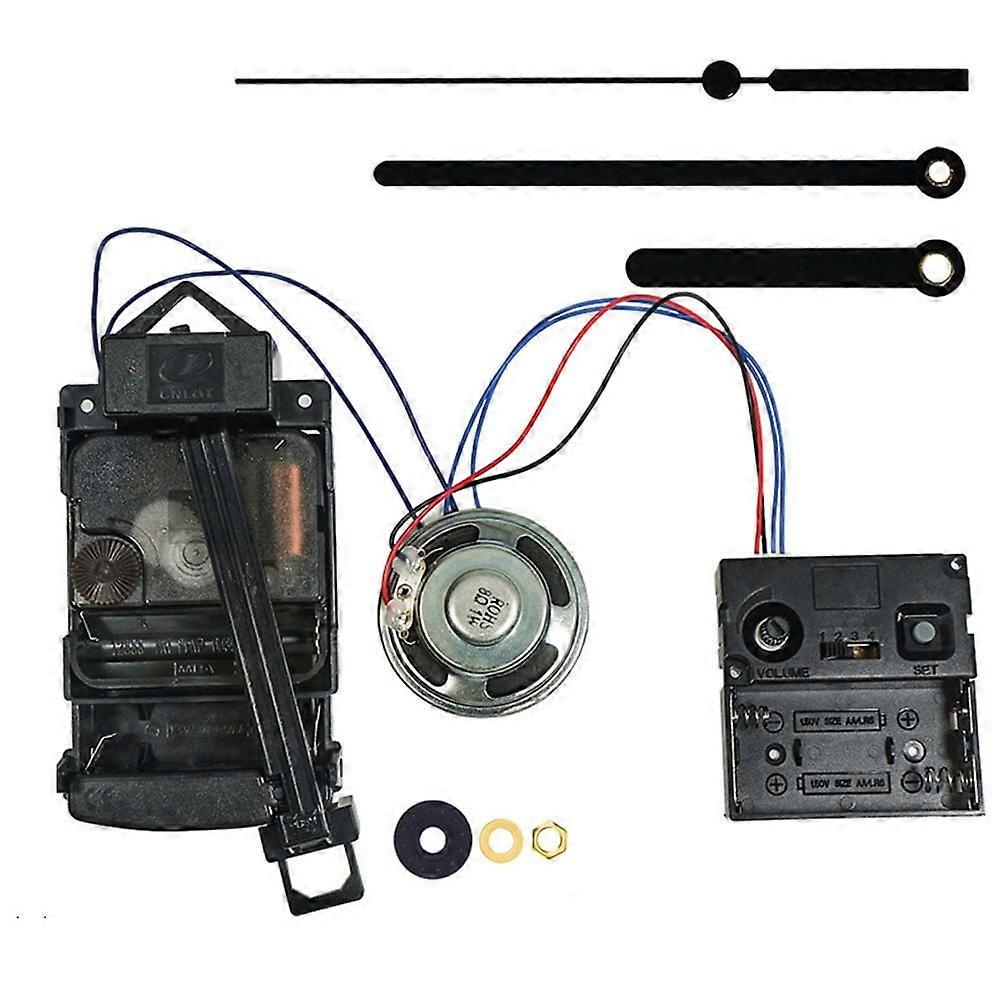 Pendulum Clock Movement with Music Chime Box Quartz Pendulum Drive DIY Accessory