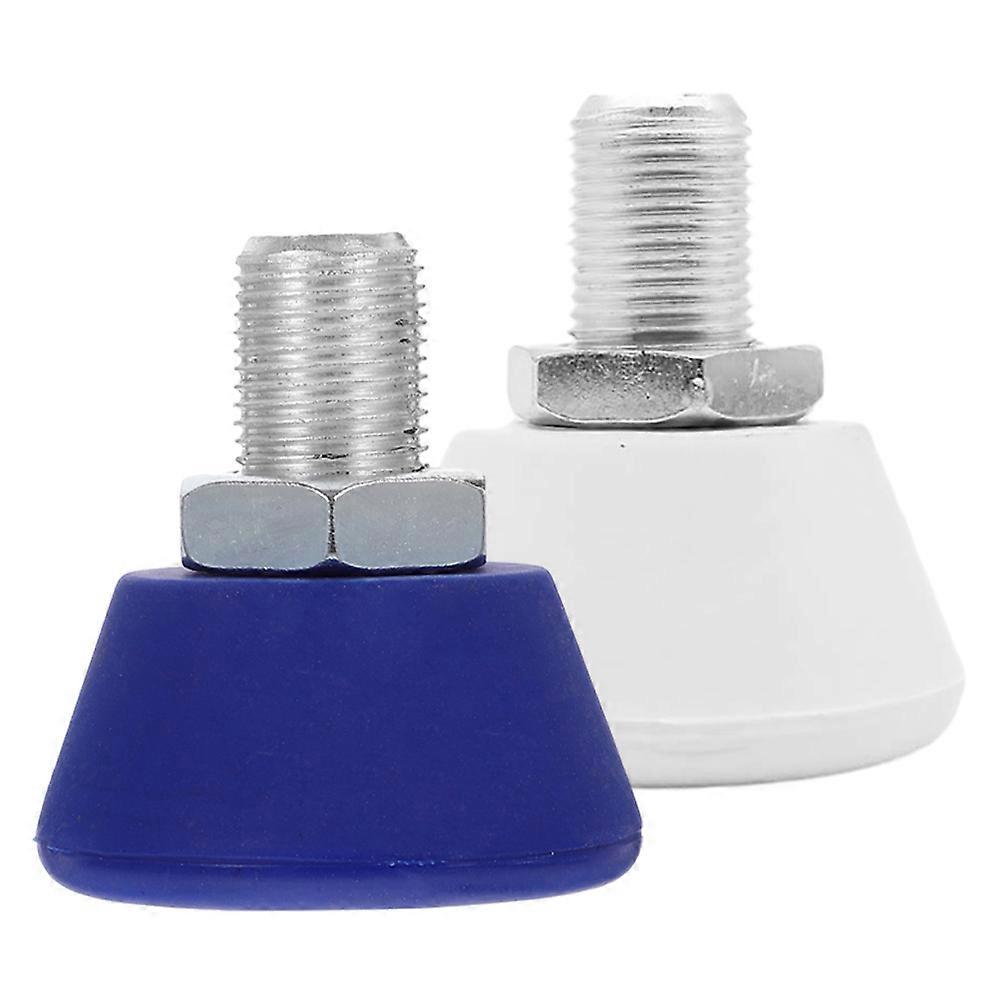 Roller Skating Toe Stops Replacement for Skating 8Pcs Rubber and Steel Material