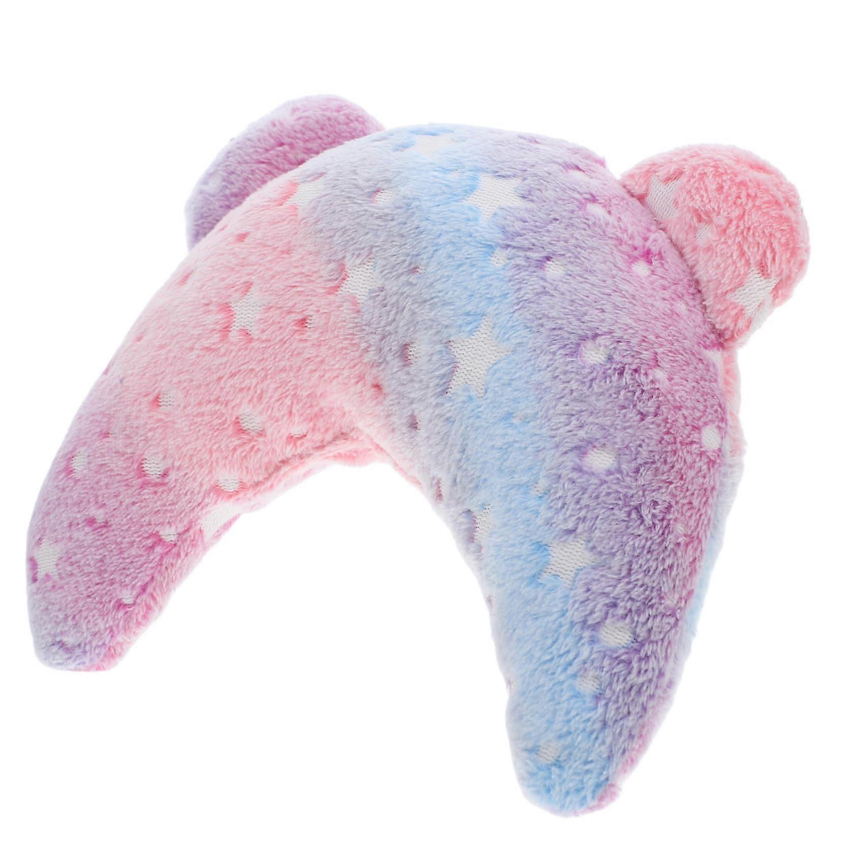 U Shaped Pet Neck Pillow For Small Dogs And Cats, Calming Cushion, GlowInTheDark Design, Soft Sleep Pillow