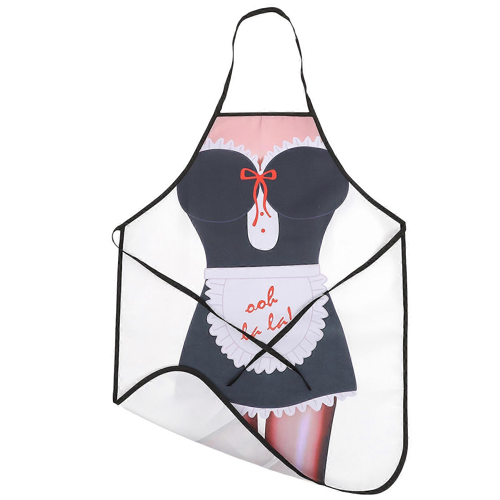 Burning Barbecue Apron for Cooking Use with Water Resistant Fabric