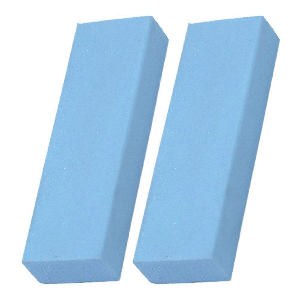 Stainless Steel Kitchen Cleaning Brush Water Scale Rust Removal Rectangular Shape 2Pcs