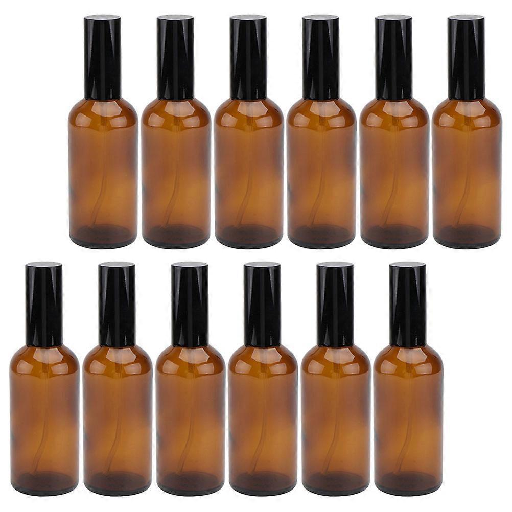 Lightproof Spray Bottles Glass for Travel Use 24Pcs Reusable Set