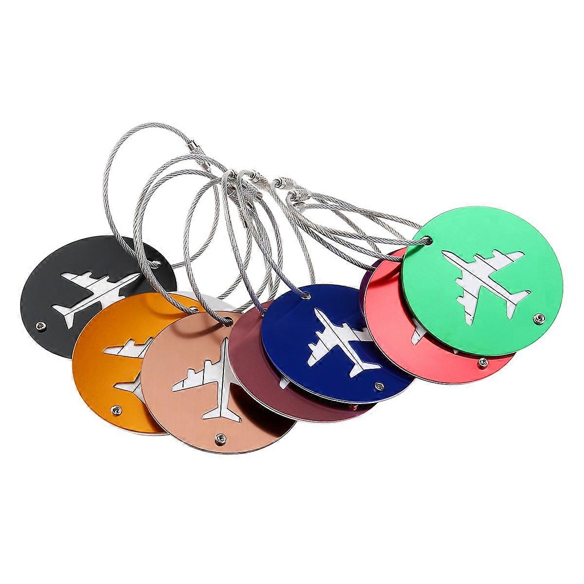 Handbag Tag for Luggage Identification 3Pcs Aluminum Pattern Set