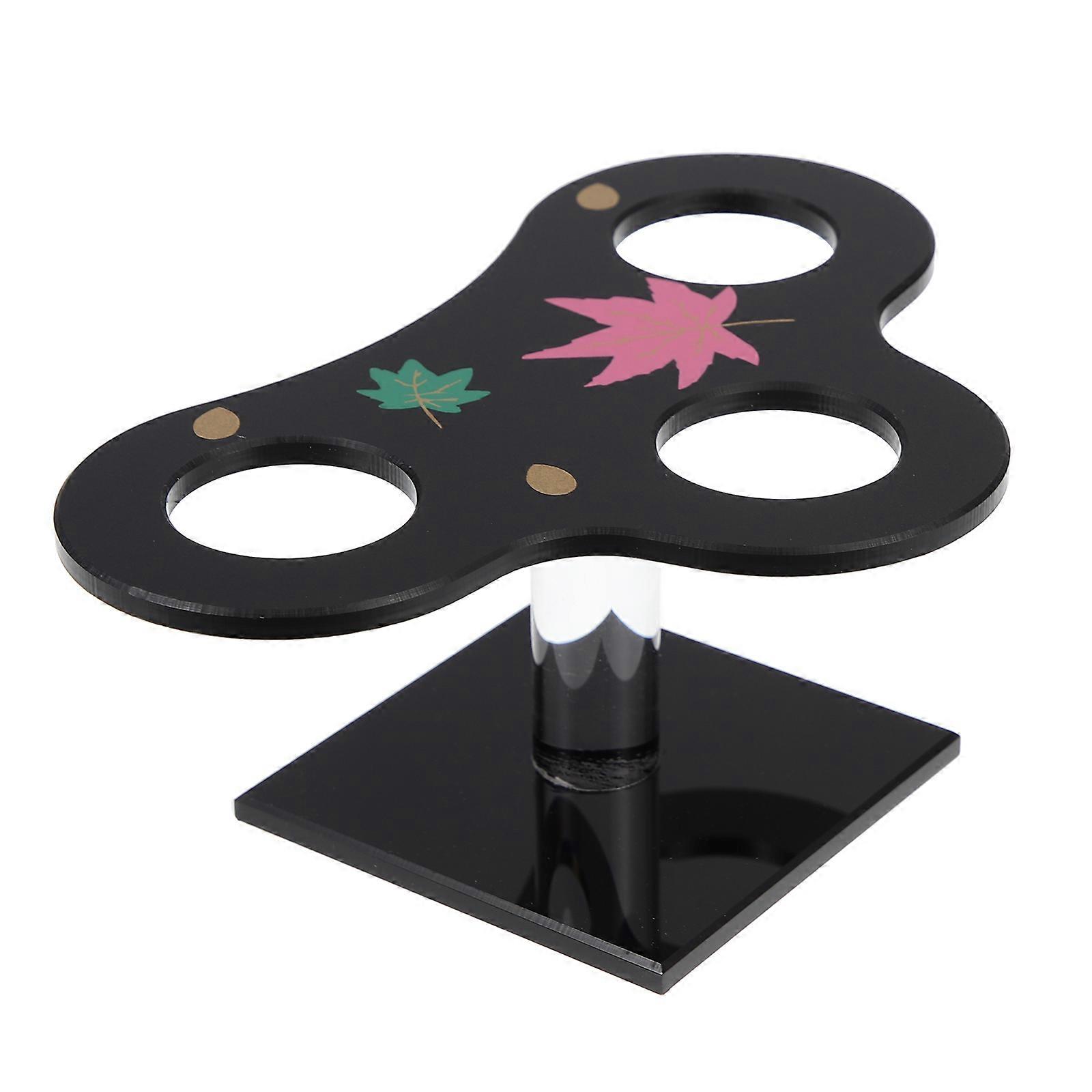 Sushi Roll Holder Ice Cream Cone Holder for Storage Use 2Pcs Black