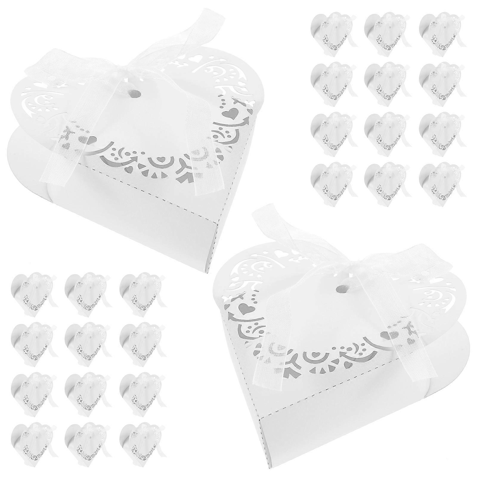 Candy Containers 150Pcs Storage Holders In White For Bridal Showers And Anniversary Decor Providing Beautiful Presentation